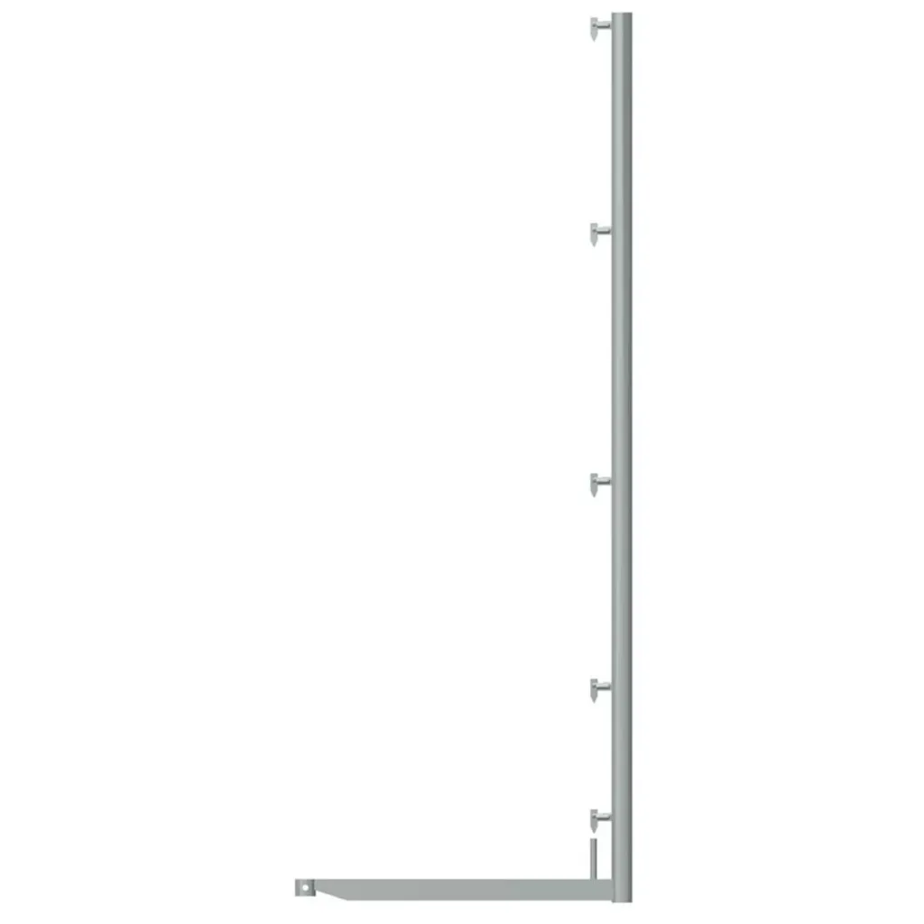 Plettac Sprint - Poteau garde-corps 2.00 + supp. plancher