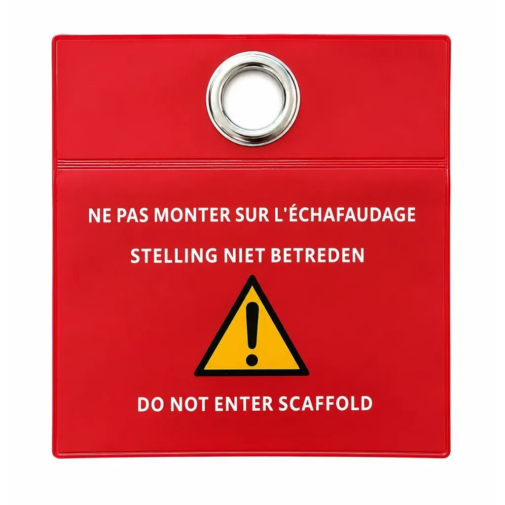 [MA710180] Pochette Scafftag Pack 100 pcs